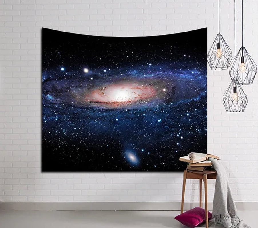 Galaxy Hanging Wall Tapestry Hippie Retro Home Decor Yoga Beach Mat 150X130Cm/150X100Cm