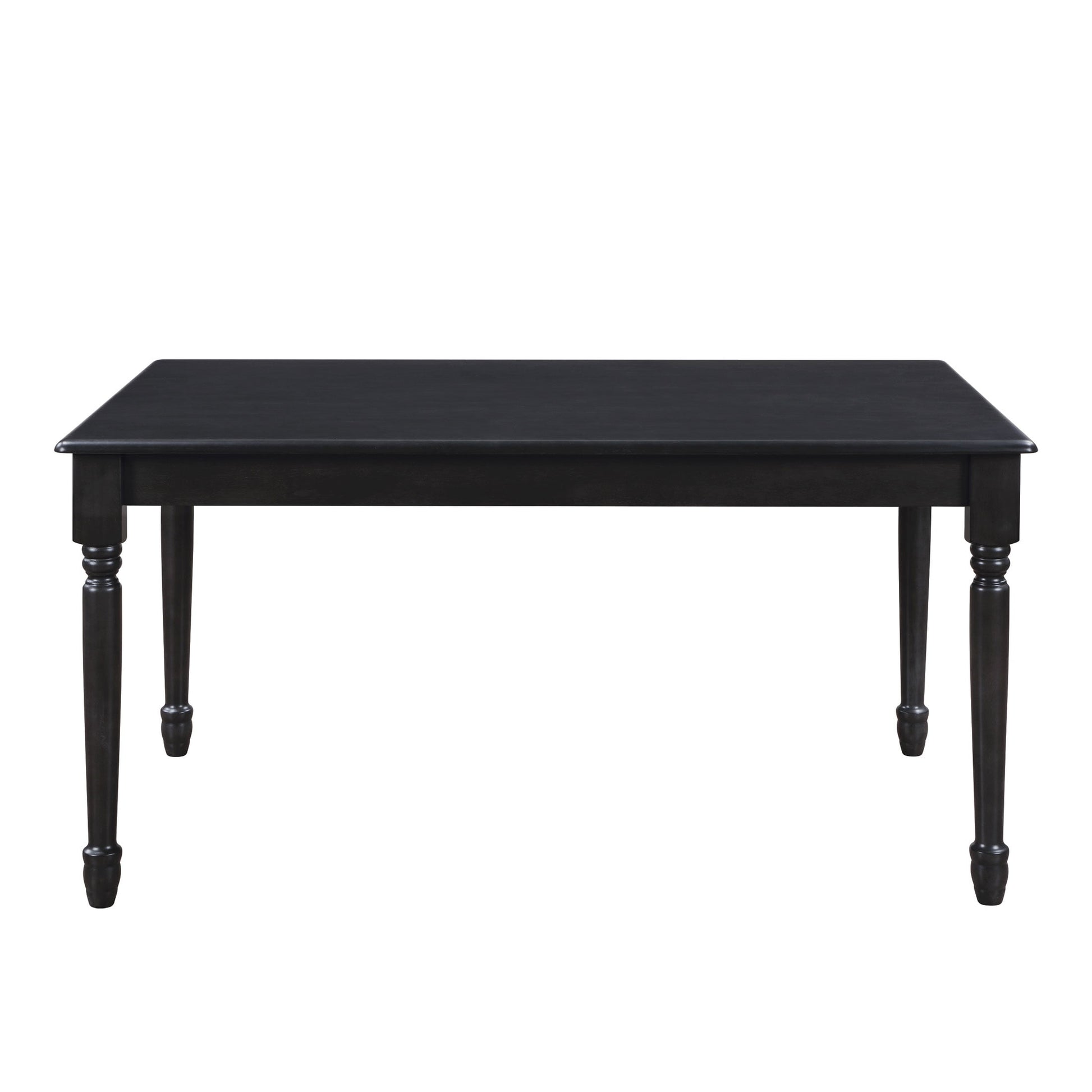 Better Homes and Gardens Autumn Lane Farmhouse Dining Table, Black Finish (Table Only)