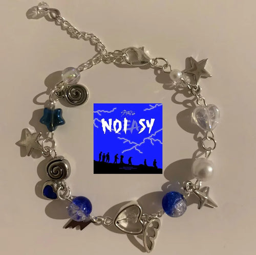 handmade skz album inspired bracelets， Y2K Aesthetic Jewelry