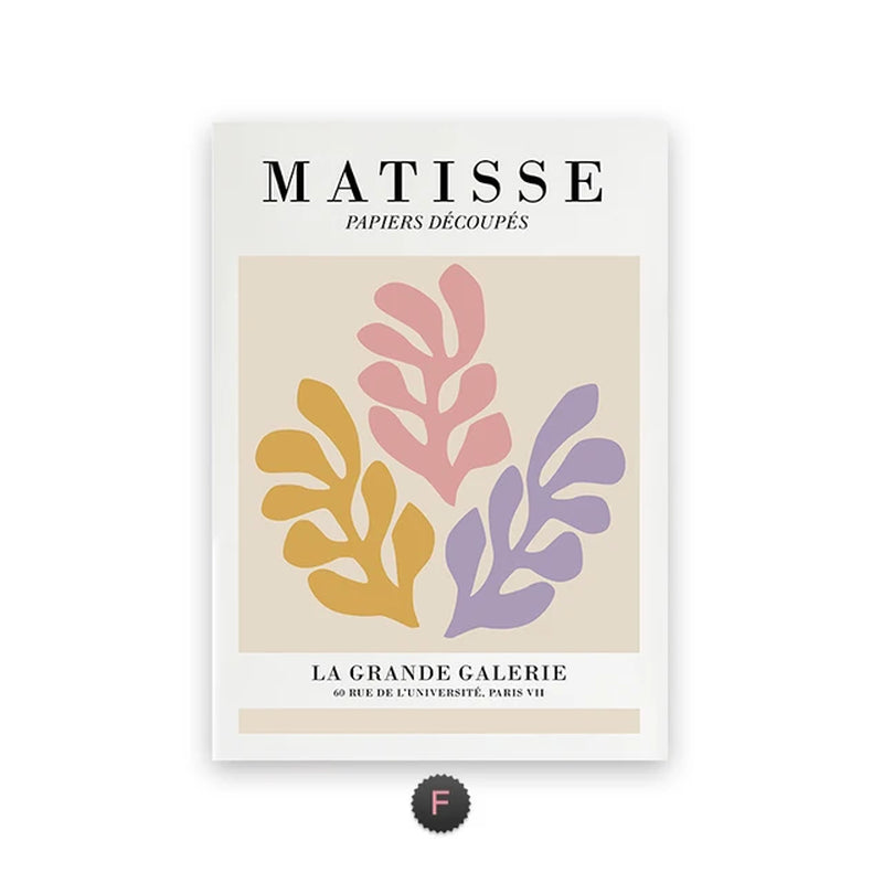 Matisse Line Decorative Posters Abstract Wall Art Decorative Prints Wall Paintings on the Wall Poster Aesthetic Flowers