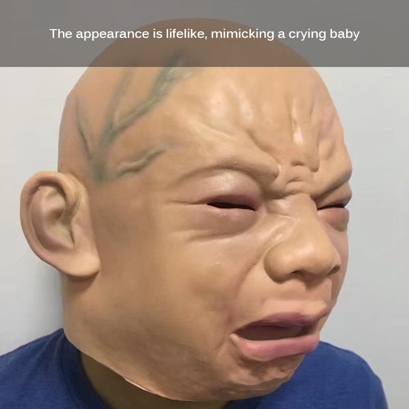 Latex Cry Baby Mask Halloween Mask