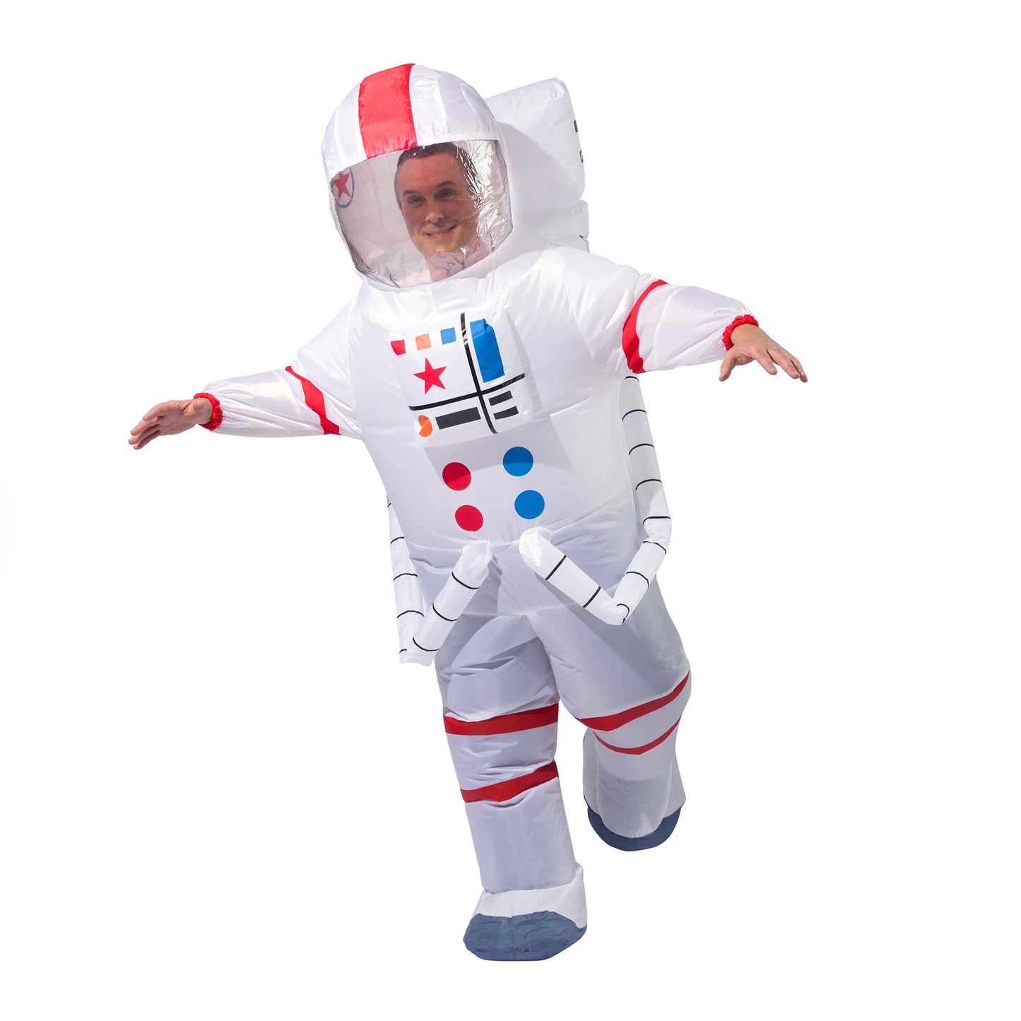 Inflatable Adult Astronaut Space Suit Costume Unisex