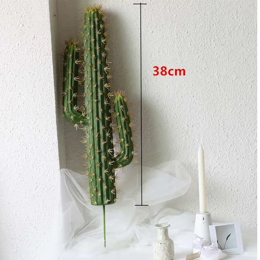 38-48CM Artificial Large Cactus Plants Simulation Succulent Indoor Tropical Fake Tree Garden Landscaping Home Decor Accessories